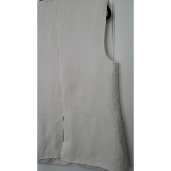 Endless Rose Linen Oversized Vest Blazer Sz S - Picture 7 of 7